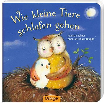 Wie kleine Tiere schlafen gehen