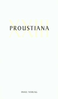 Proustiana XXIII