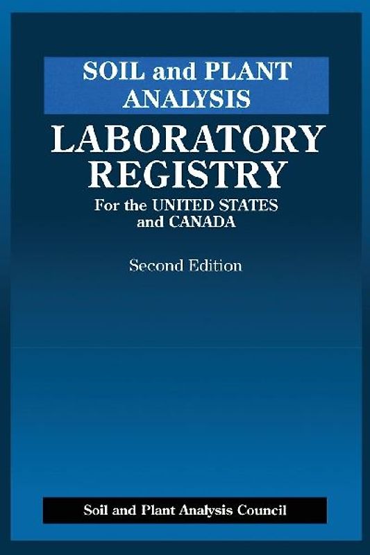 Soil and Plant Analysis