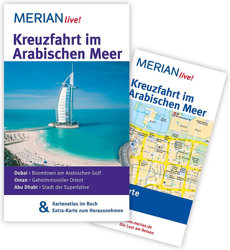 MERIAN live! Reiseführer Kreuzfahrt im Arabischen Meer