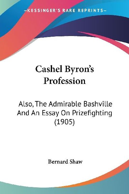 Cashel Byron's Profession