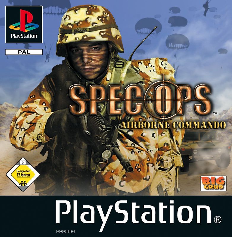 Spec Ops - Airborne Commando PlayStation 1