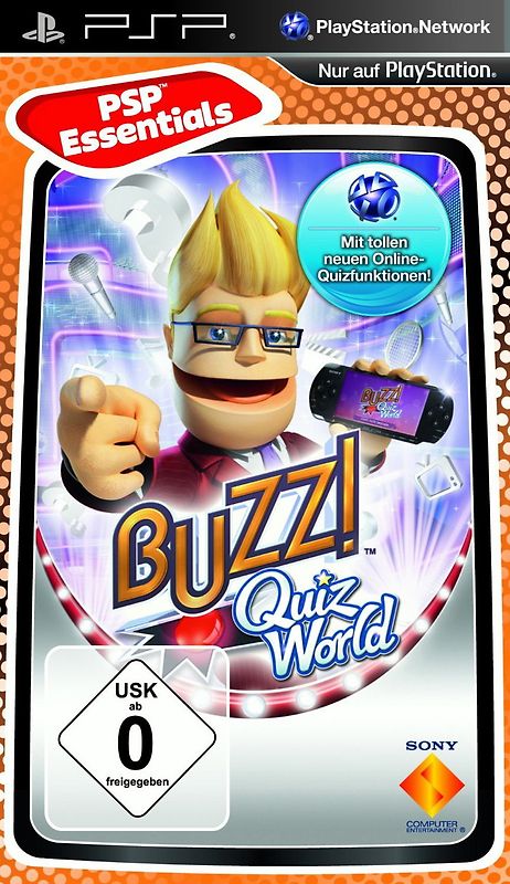Buzz! Quiz World Essentials PlayStation Portable