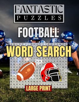 Fantastic Puzzles Football Word Search: A Football Gift Puzzle Activity Book