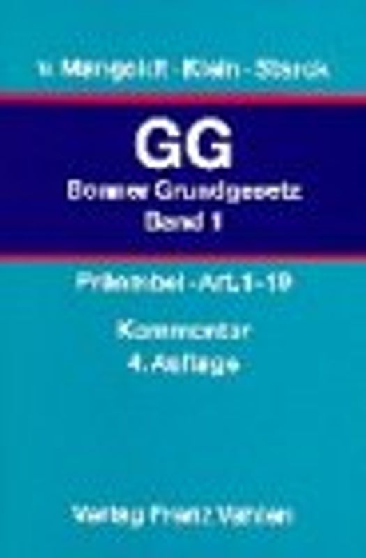 Das Bonner Grundgesetz