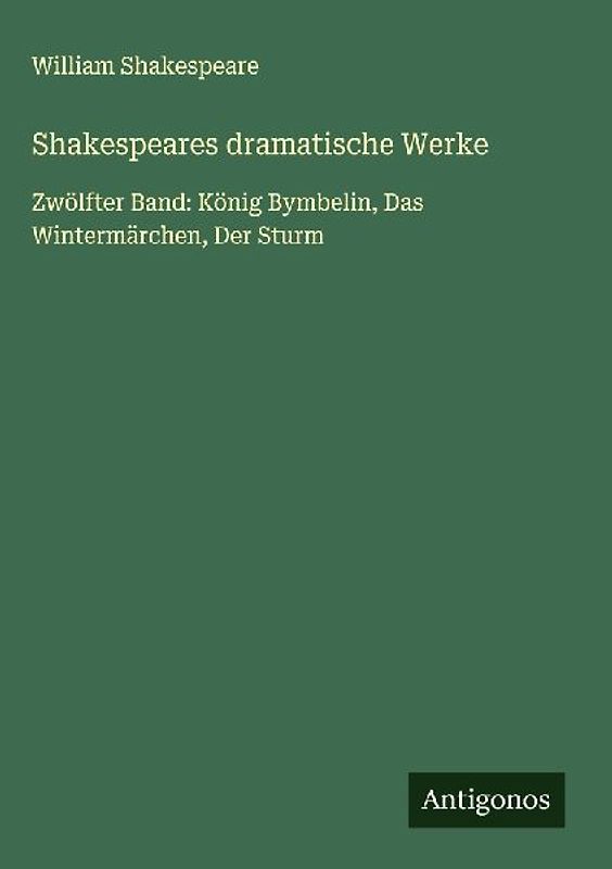 Shakespeares dramatische Werke