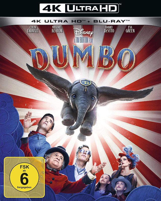 Dumbo [inkl. Blu-ray] 4K Ultra HD Blu-ray
