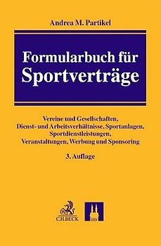 Formularbuch für Sportverträge