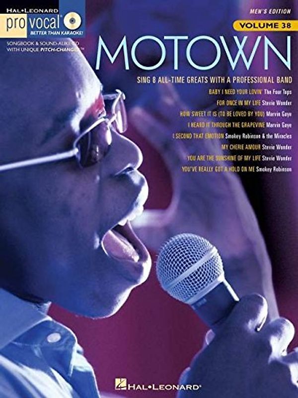 Motown: Noten, CD für Gesang: Pro Vocal Men's Edition Volume 38 (Hal Leonard Pro Vocal, Band 38)
