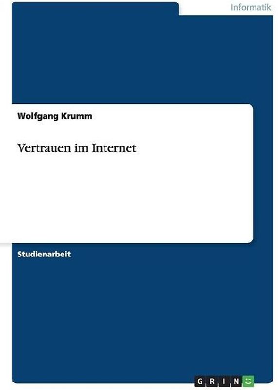 Vertrauen im Internet