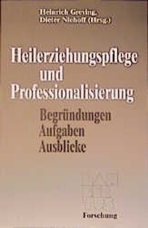 Heilerziehungspflege und Professionalisierung