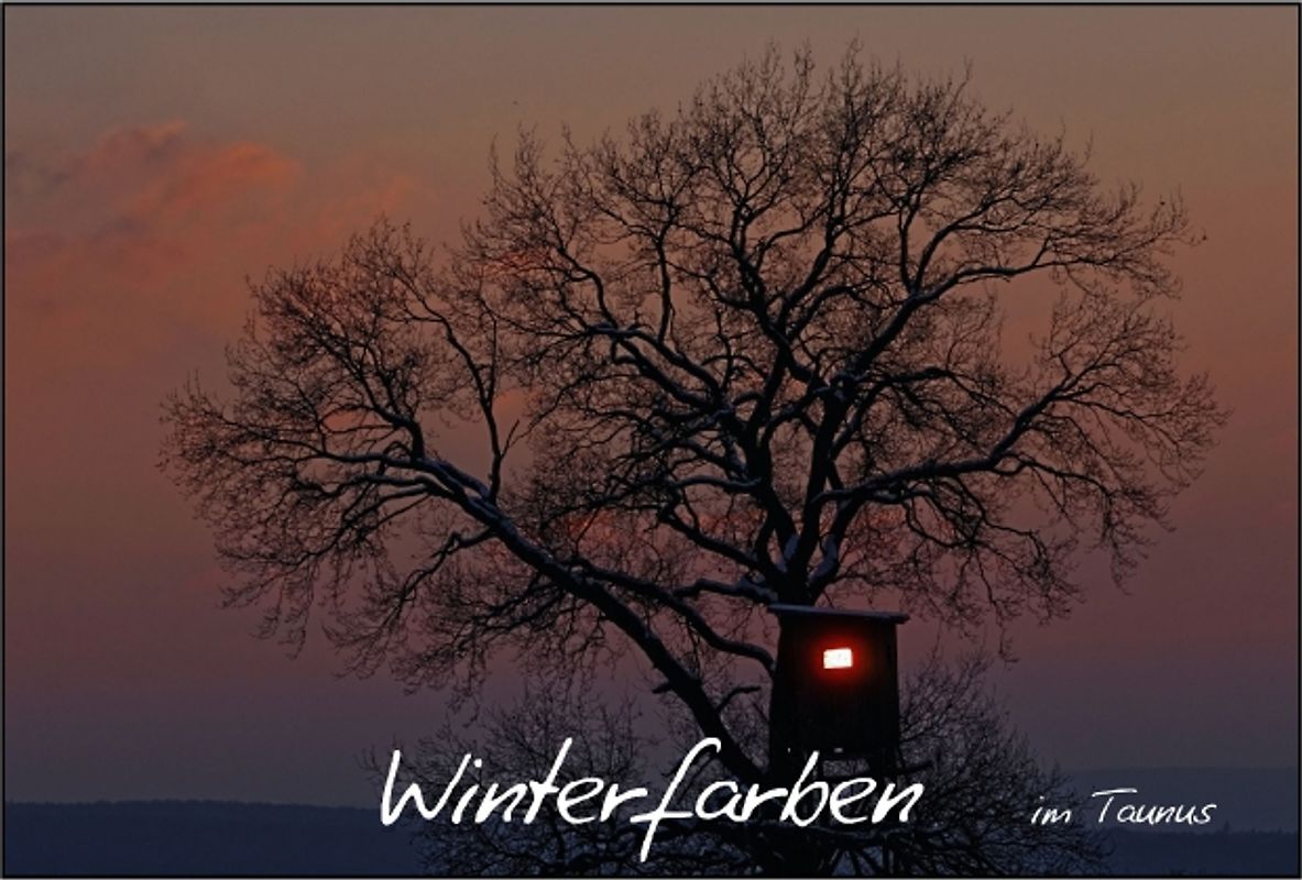 Winterfarben (Posterbuch DIN A3 quer)