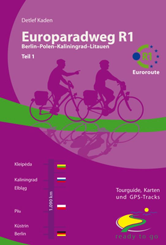 Europaradweg R1 Euroroute Teil 1: Berlin - Polen - Kaliningrad - Litauen
