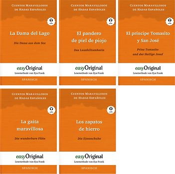 Spanische Zaubermärchen Kollektion (Bücher + Audio-Online) - Lesemethode von Ilya Frank
