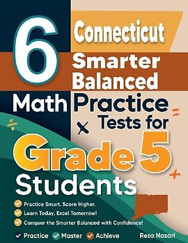 6 Connecticut Smarter Balanced Grade 5 Math Practice Tests