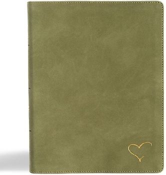 CSB Notetaking Bible, Revive Our Hearts Edition, Sage Suedesoft Leathertouch
