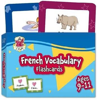 French Vocabulary Flashcards for Ages 9-11 (with Free Online Audio)