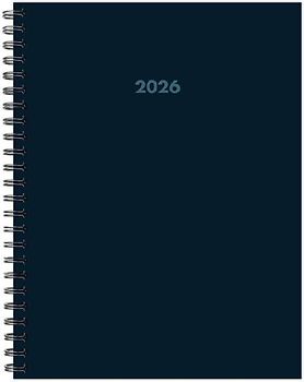 Basic Blue 2026 6.5 X 8.5 Weekly Monthly Softcover Planner