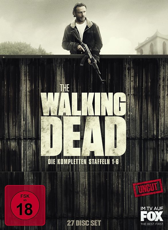 The Walking Dead - Die kompletten Staffeln 1-6 [27 Discs, Uncut] DVD