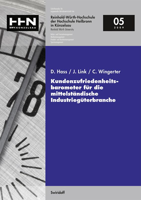 Kundenzufriedenheitsbarometer für die mittelständische Industriegüterbranche