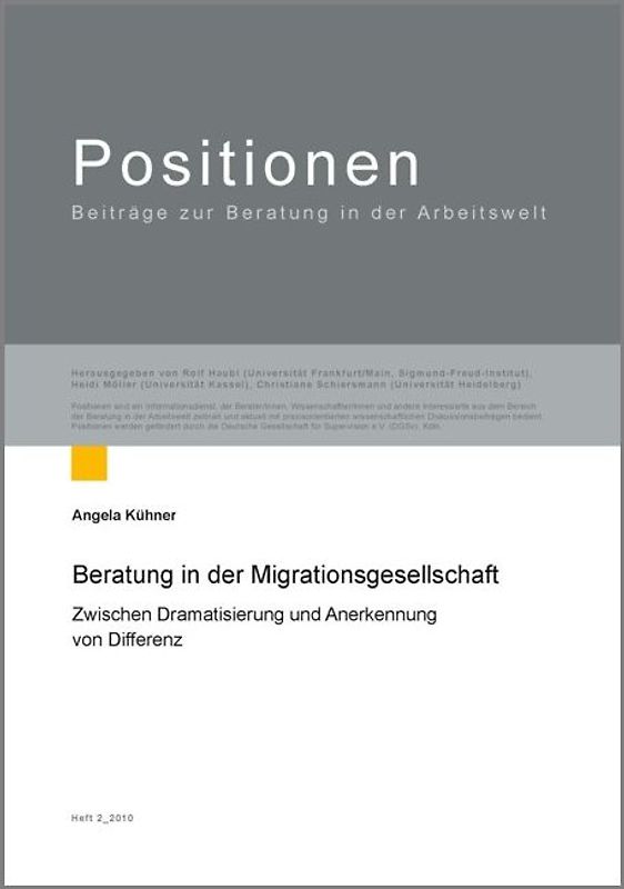 Beratung in der Migrationsgesellschaft