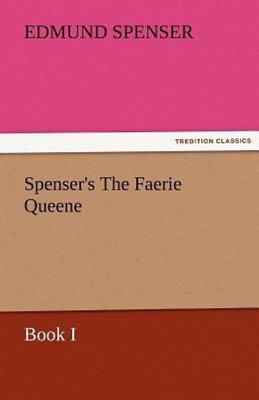 Spenser's The Faerie Queene, Book I