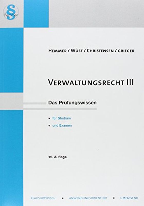Verwaltungsrecht III