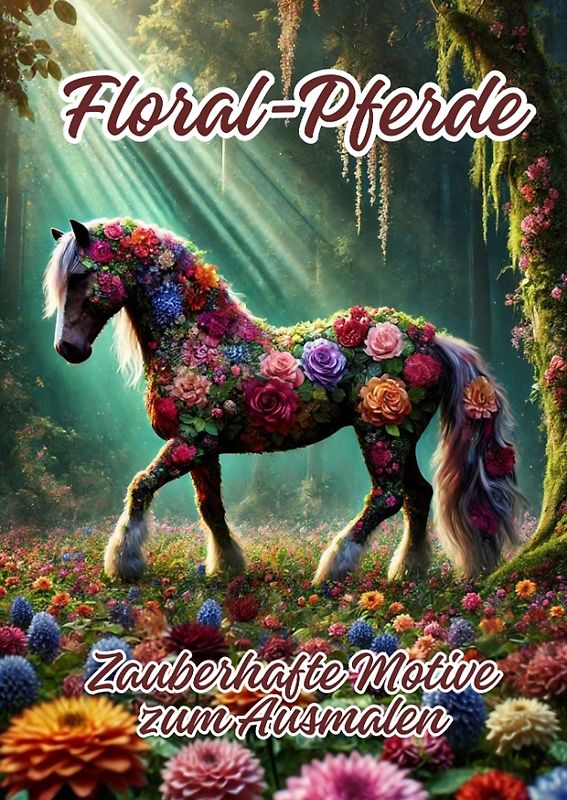 Floral-Pferde