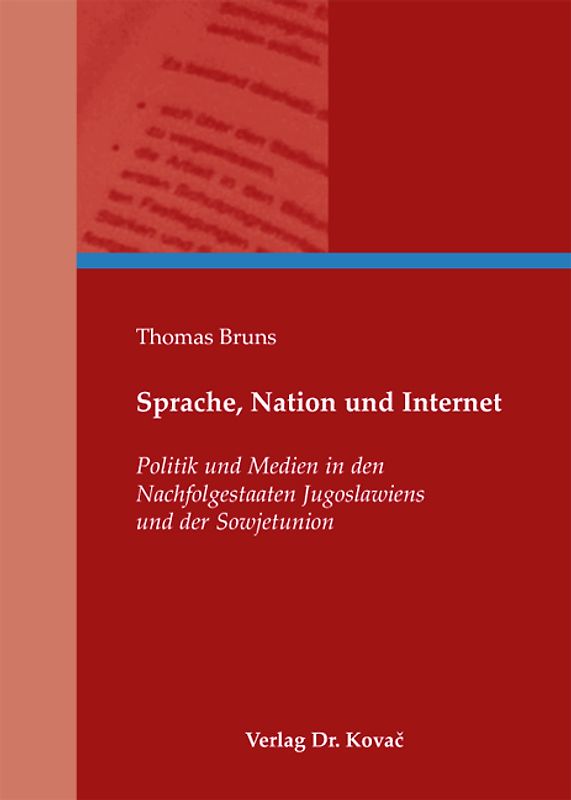 Sprache, Nation und Internet