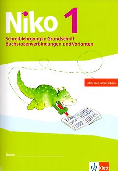 Niko 1. Schreiblehrgang in Grundschrift Buchstabenverbindungen und Varianten Klasse 1