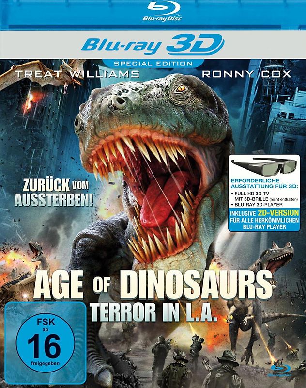 Age of Dinosaurs - Terror in L.A. (Blu-ray 3D) 3D Blu-ray Disc