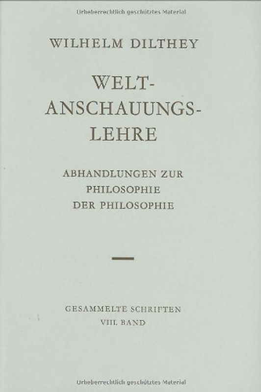 Weltanschauungslehre