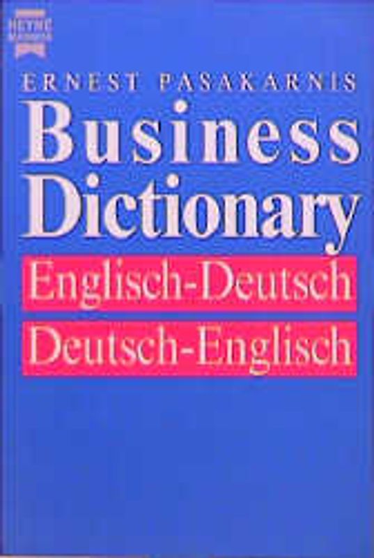 Business Dictionary - Wirtschaftslexikon