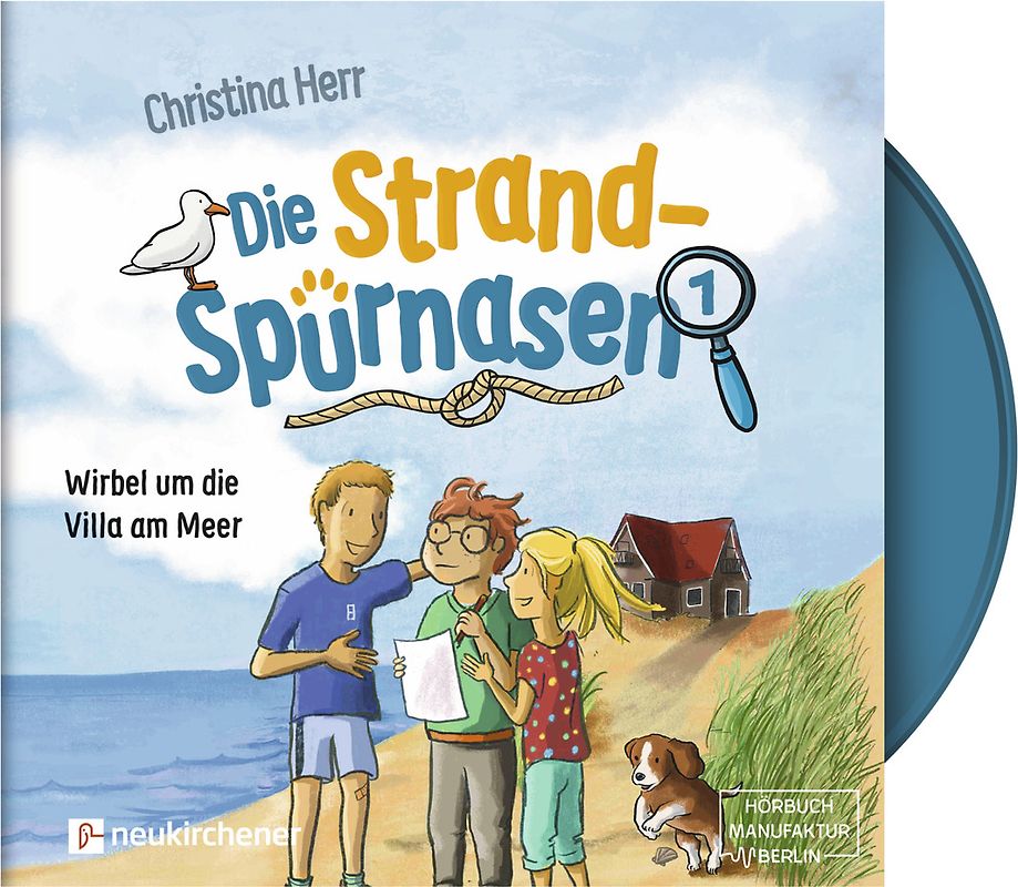 Die Strandspürnasen 1 - Wirbel um die Villa am Meer - Hörbuch