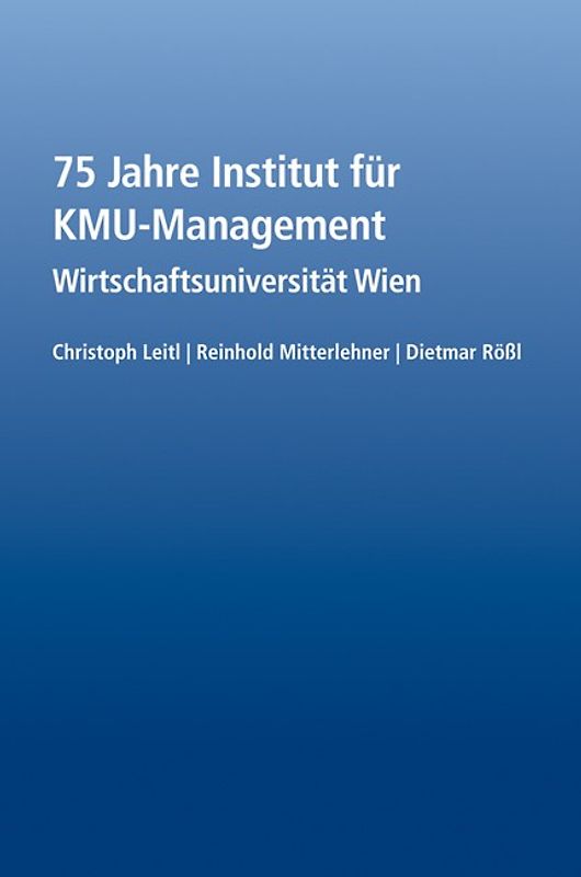 75 Jahre Institut für KMU-Management