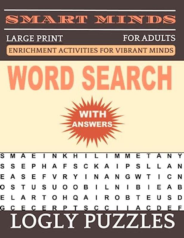 Word Search Book Large Print for Adults: 2400+ words New Fun and Relaxing Puzzles Book for Adults & Seniors with Answers Key