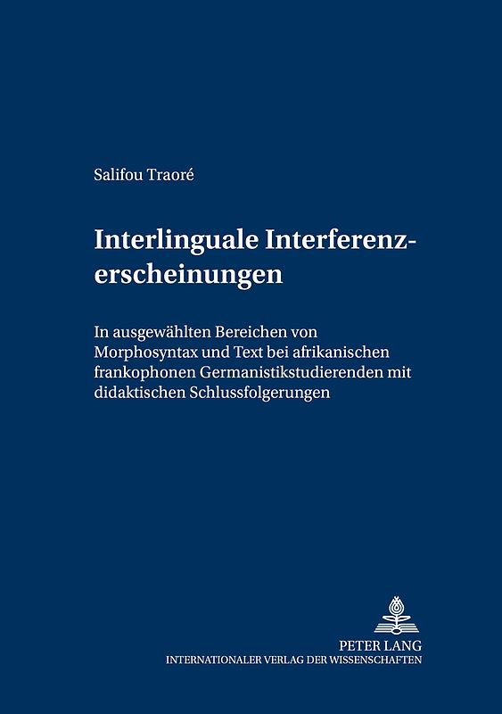 Interlinguale Interferenzerscheinungen
