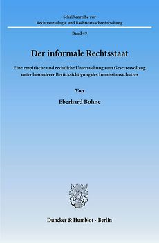 Der informale Rechtsstaat.