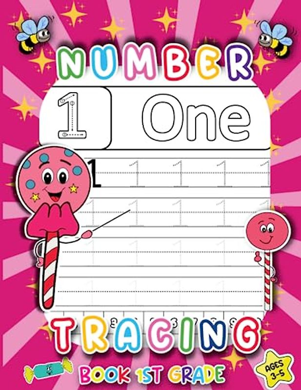 number tracing 1st grader: writing numbers 1 to 100 for kindergarten|number tracing coloring exercises|tracing number book for kids ages 3-5 preschool and kindergarten math workbook