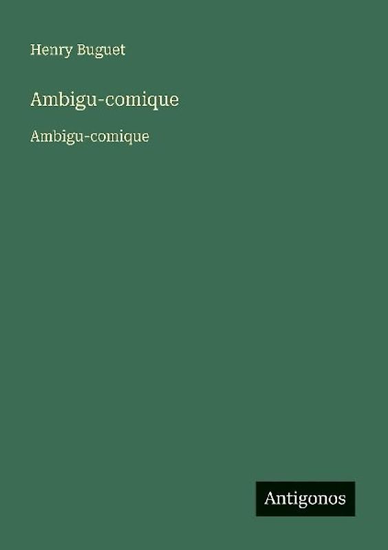 Ambigu-comique