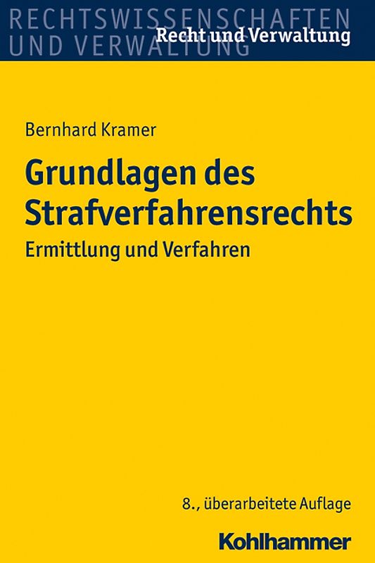 Grundlagen des Strafverfahrensrechts