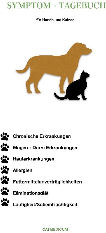 Symptom-Tagebuch für Hunde und Katzen
