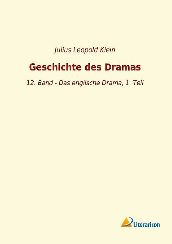 Geschichte des Dramas