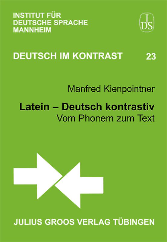 Latein - Deutsch kontrastiv