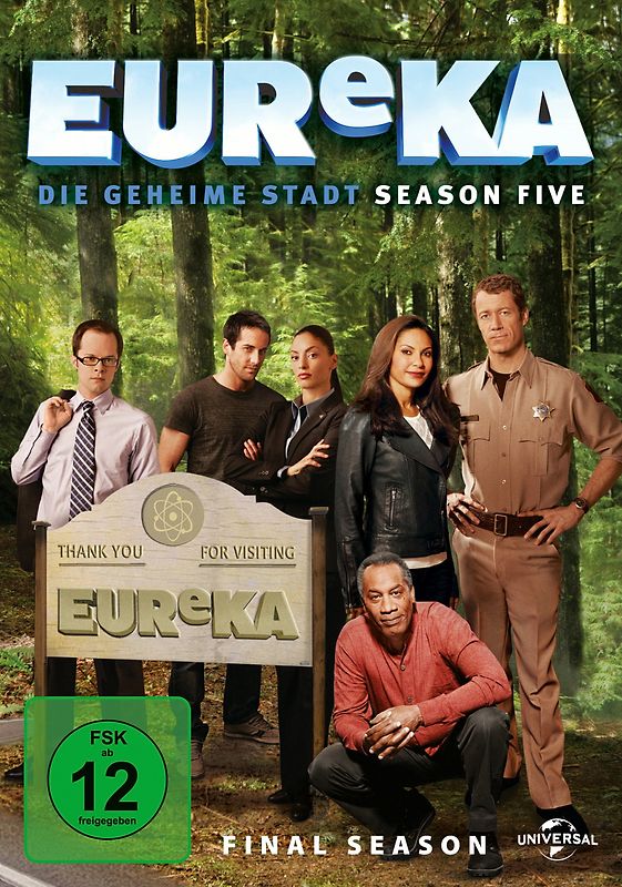 EUReKA - Die geheime Stadt, Season Five: Final Season [5 DVDs] DVD