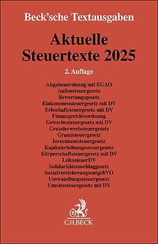 Aktuelle Steuertexte 2025