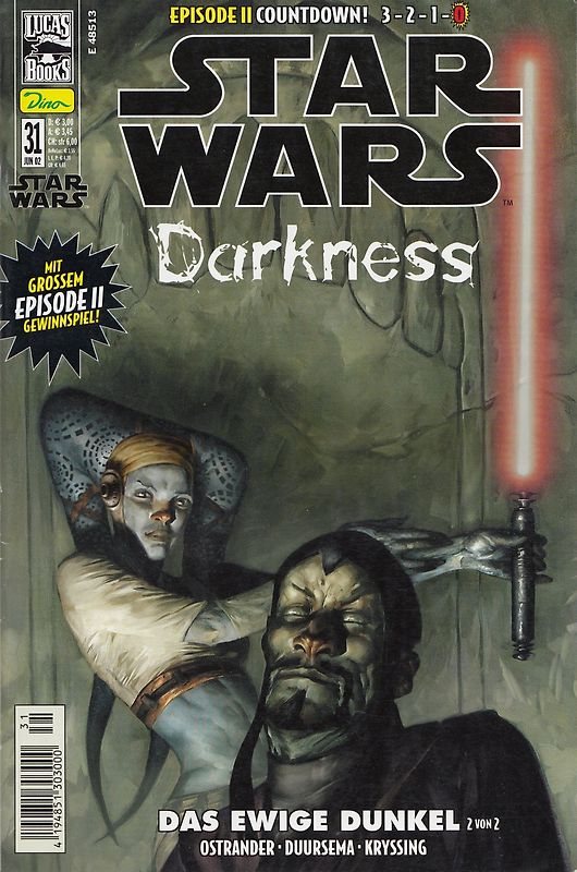 Star Wars 31/2002: Darkness - Das Ewige Dunkel - Teil 2 [Broschiert]