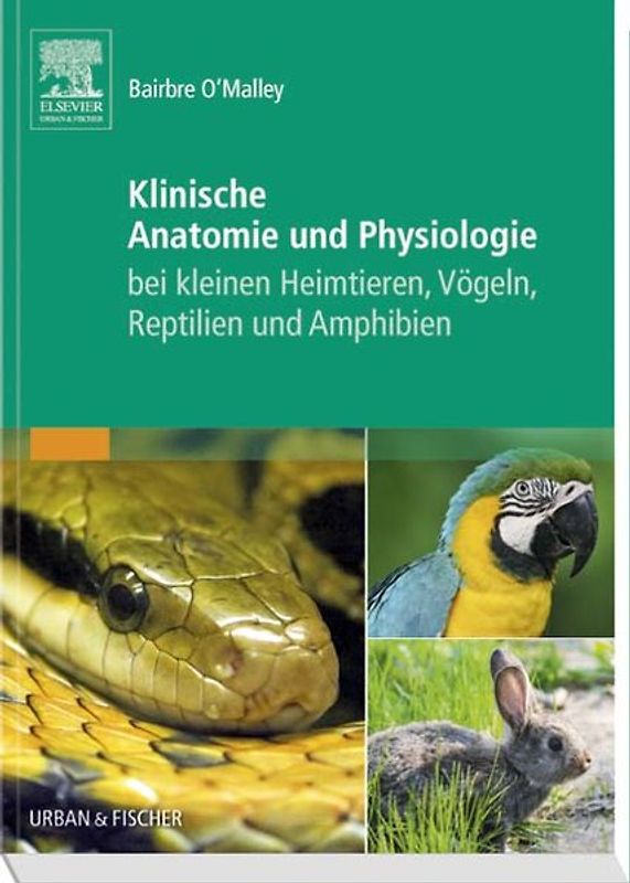 Klinische Anatomie und Physiologie bei kleinen Heimtieren, Vögeln, Reptilien und Amphibien
