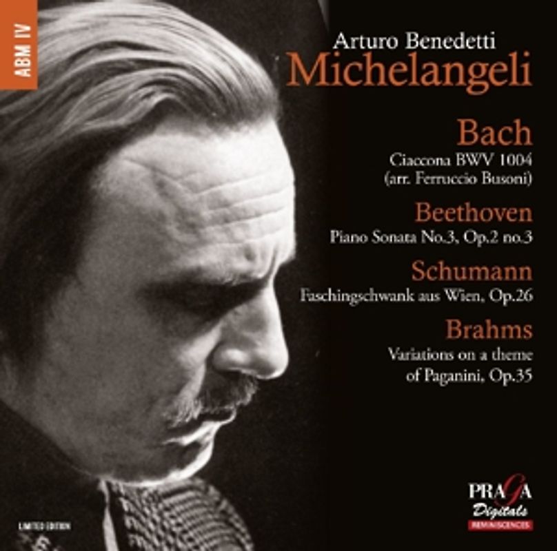 Michelangeli,Arturo Benedetti - Bach/Beethoven/Schumann/Brahms