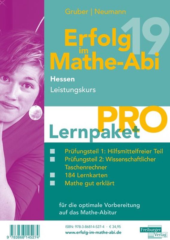 Erfolg im Mathe-Abi 2019 Hessen Lernpaket 'Pro' Leistungskurs